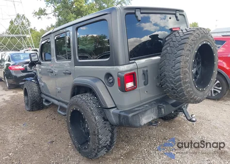 2020 Jeep Wrangler Unlimited Sport S 4X4 from USA, damaged, VIN 1C4HJXDN2LW114288